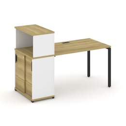 Стол рабочий Concept CN.SP-238 Металл черный